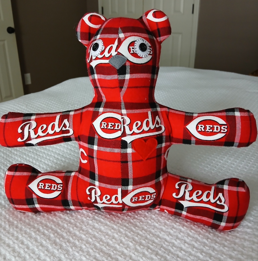 Cincinnati Reds Stuffed Bear